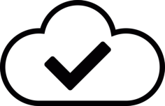 Correct Upload Outline Icon Svg Set, Free Vectors File
